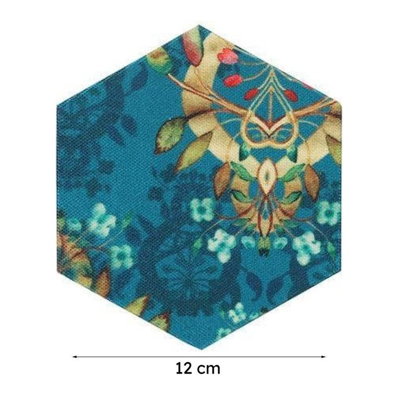 Alara Hexa Canvas Coaster - Set Of Two media 7