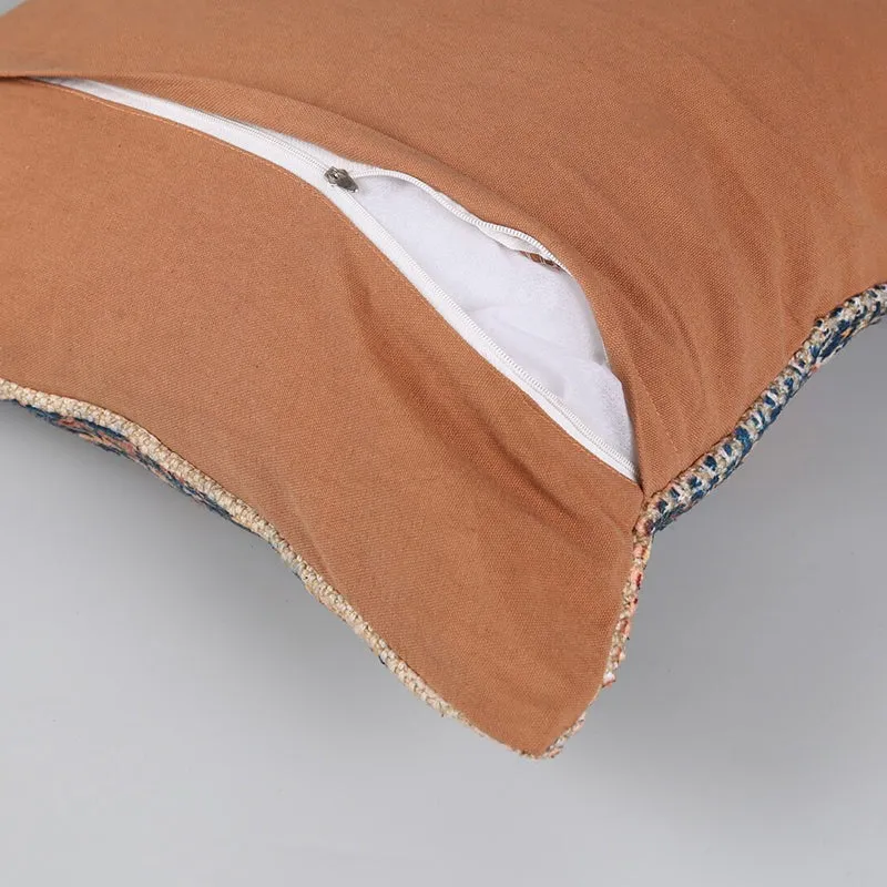 India Circus Van Vihar Tufted Cotton Cushion Cover - Set Of Two media 5