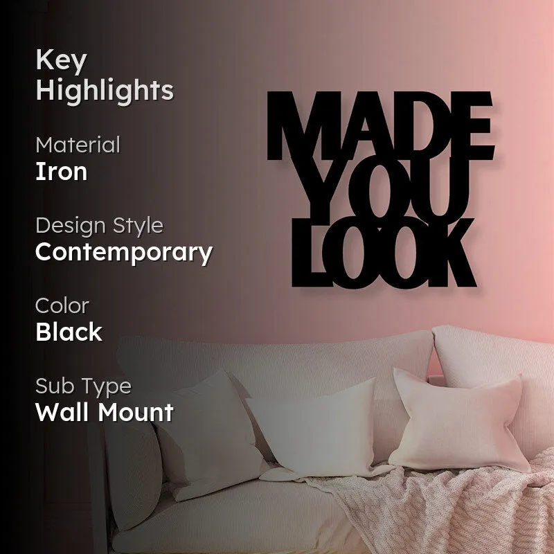 Made You Look Iron Wall Accent media 2