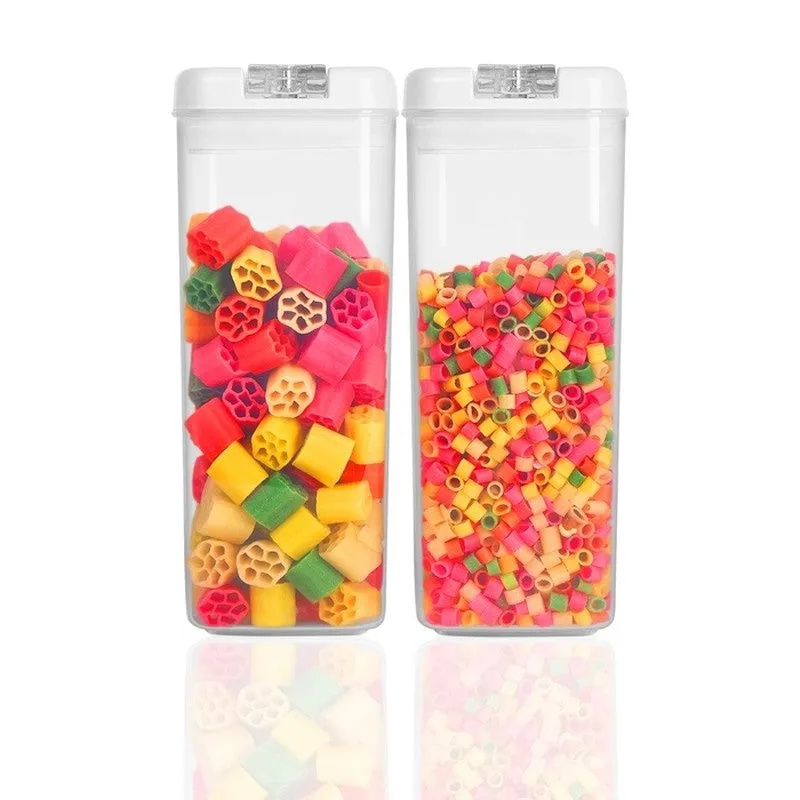 Snaplock Food Nest  Air Tight Container (White/1500 mL Each) - Set of Two media 3