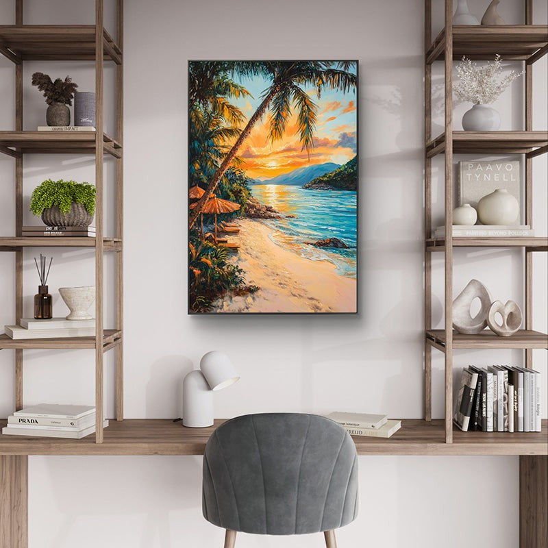 Palm Springs Canvas Wall Painting