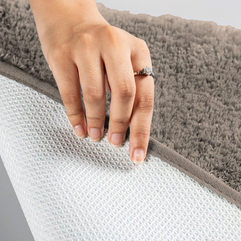 Vegas Luxe Bath Mat - Taupe media 5