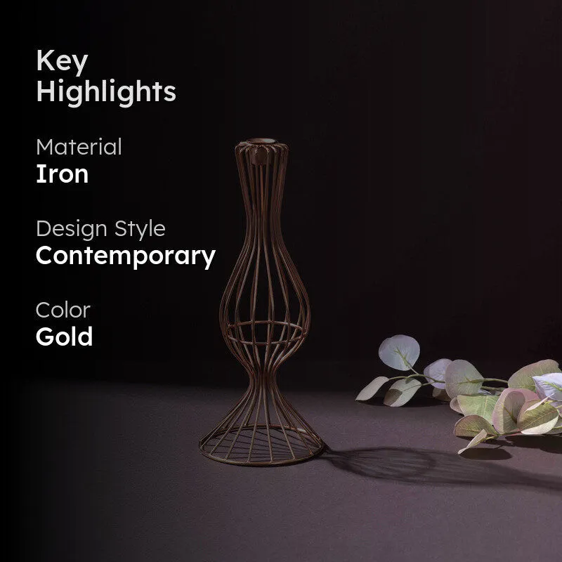 Twist Taper Candle Holder - Copper media 2