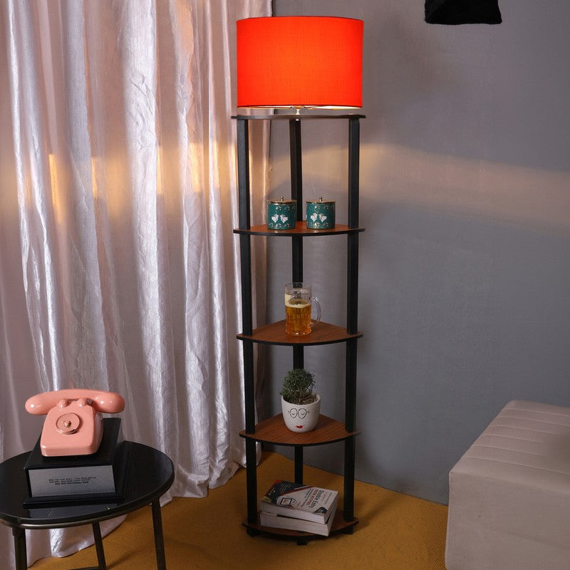 Cylindra Prime Floor Lamp (Orange)