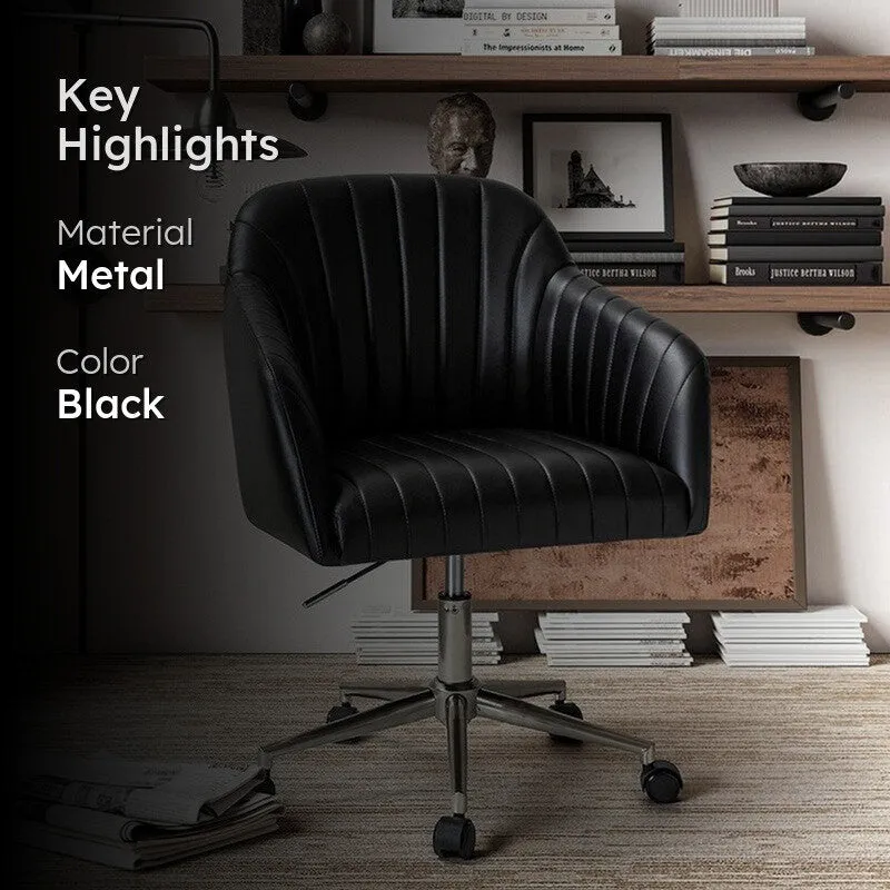 Luxsit Metal Office Chair - Black media 2