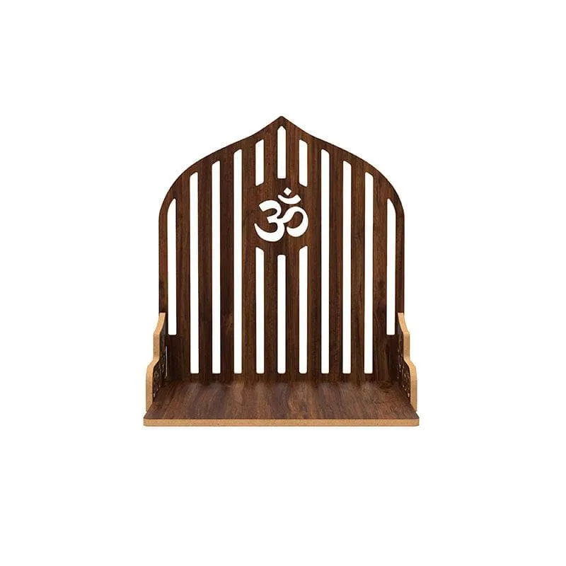 Divine Doorway Religious Wall Shelf - Brown media 3