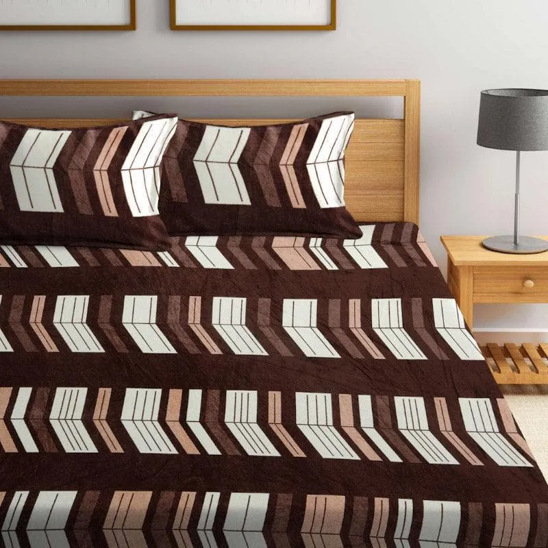 Arrow Aster Warm Bedsheet - 150 GSM media 1