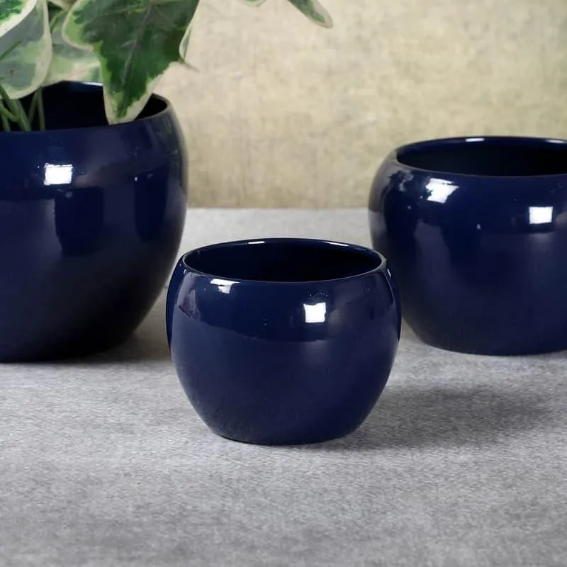 Ivera Dune Planter (Blue) - Set Of Three media 6