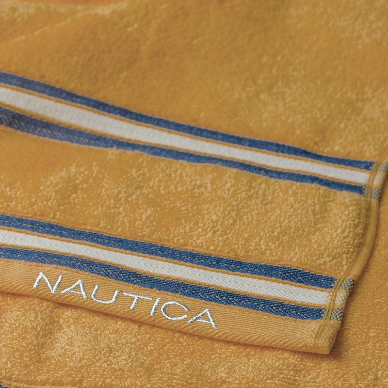 Nautica Dove Down Cotton Face Towel (Beige) - Set Of Eight media 6