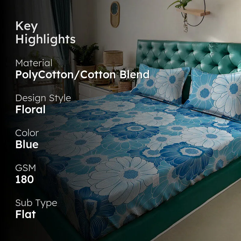 Agatha Bedsheet - 180 GSM media 2