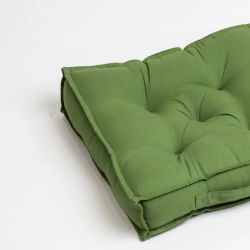 Tara Floor Cushion - Light Green media 3