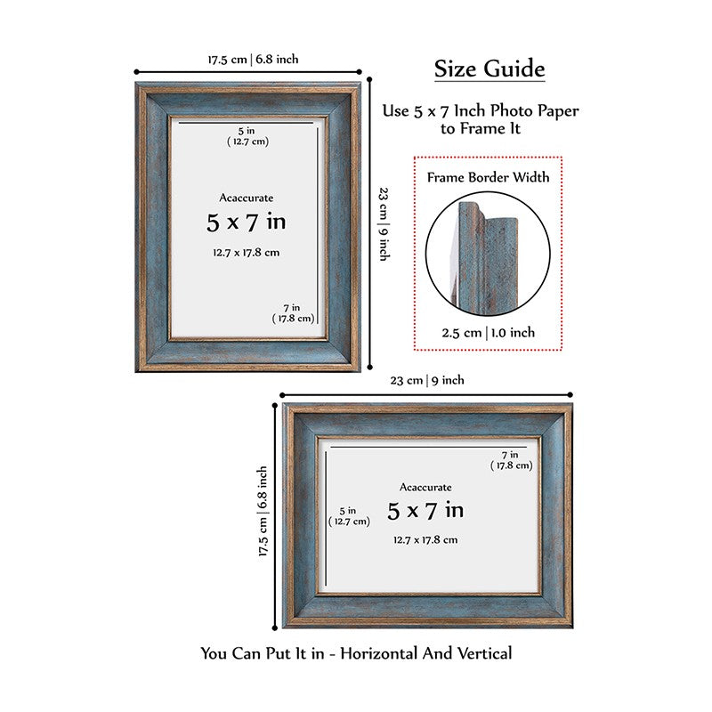 Glint Edge Photo Frame - Blue media 8