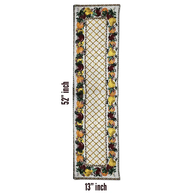 Gem Weave Table Mat With Runner - Seven Piece Set media 5