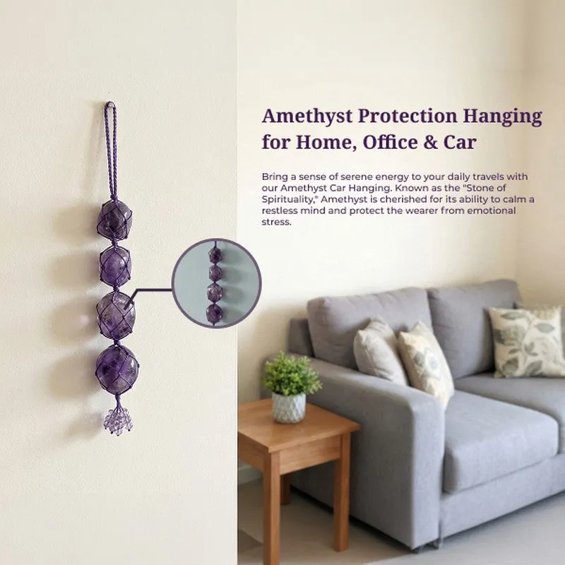Zen Drive Spiritual Crystal Wall Accent - Purple media 5
