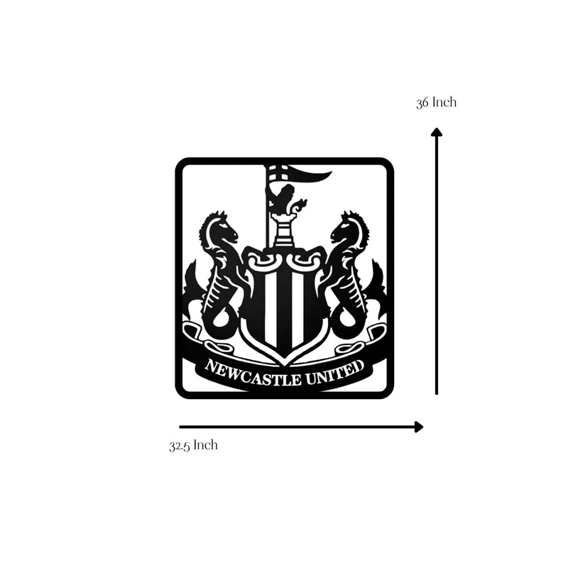 Newcastle United F C Iron Wall Accent media 5