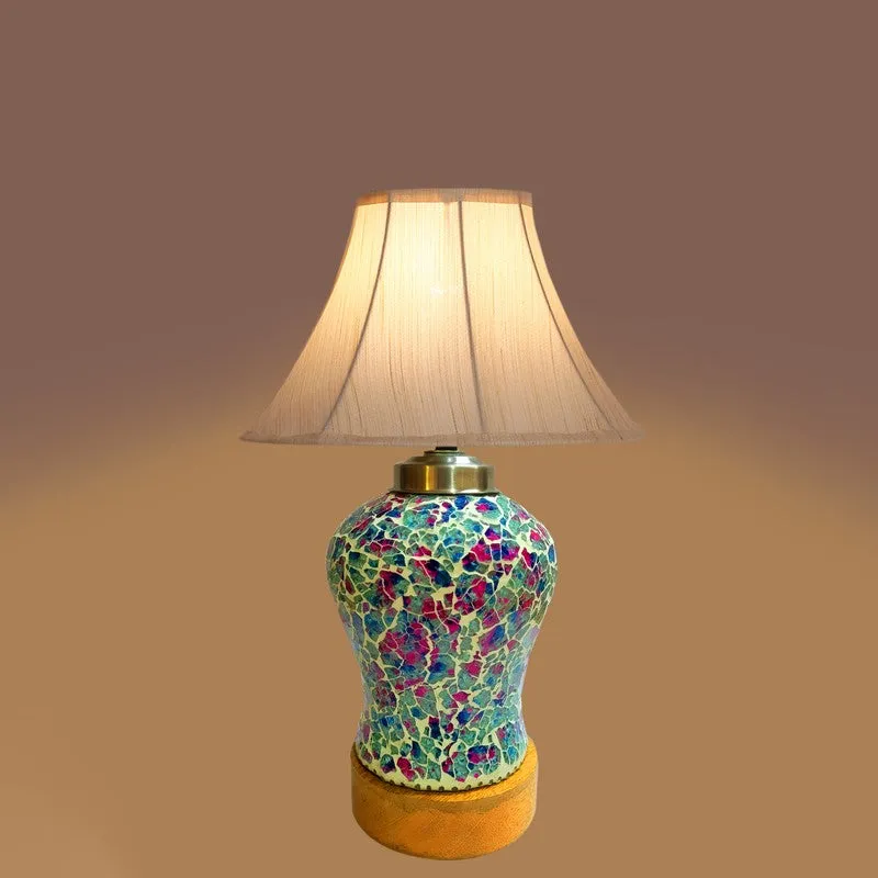 Minora Wooden Table Lamp - Multicolor media 5