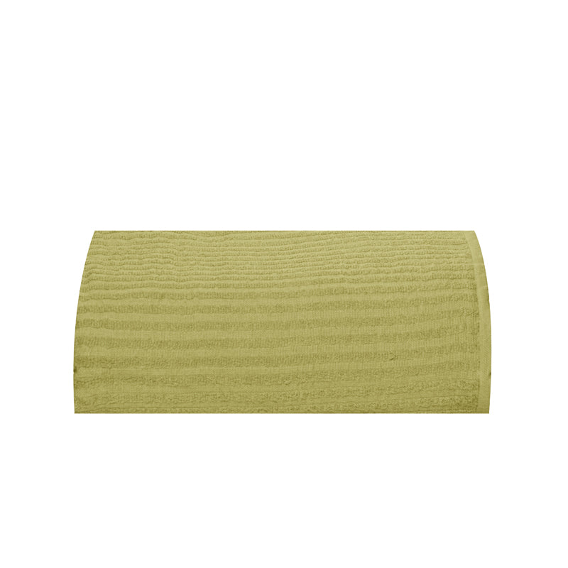 Micro Cotton LuxeDry Striped Bath Towel - Beige media 5