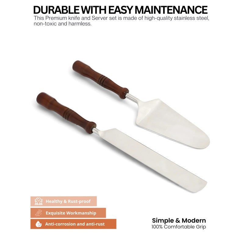Luxury Flatware Cake Server - Two Piece Set media 4