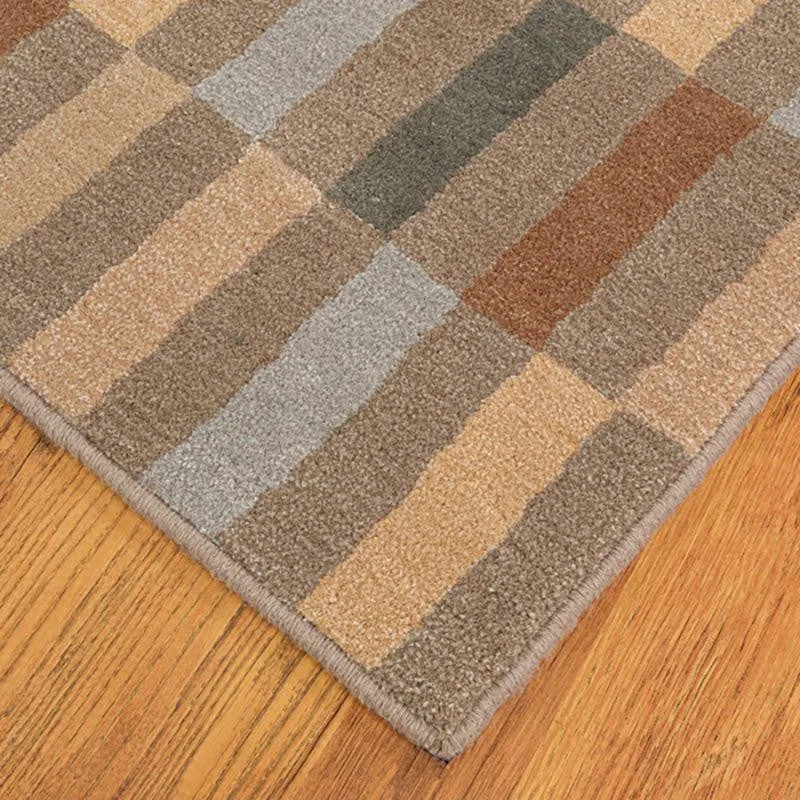 Istari Hand Tufted Geometric Wool & Nylon Carpet - Grey media 6