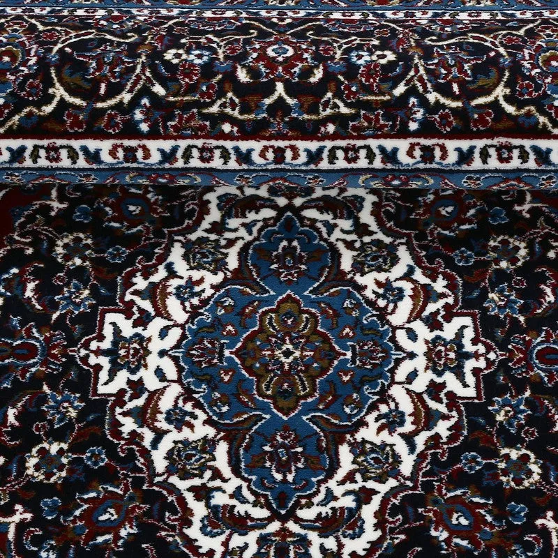 Riti Rang Artificial Silk Carpet - Red media 8