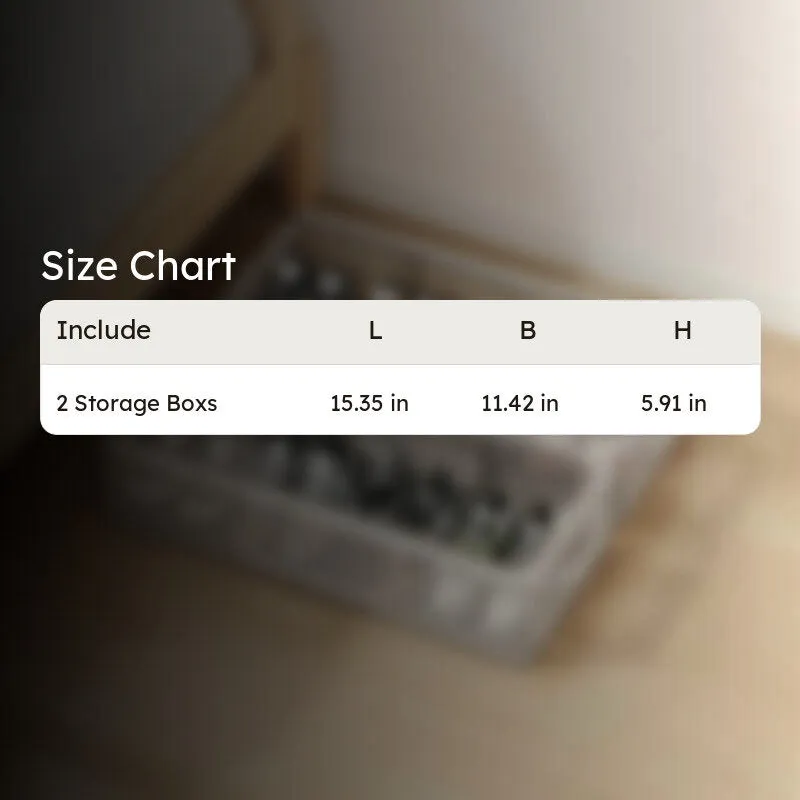 Pure View PVC Storage Box - Set Of Two media 9