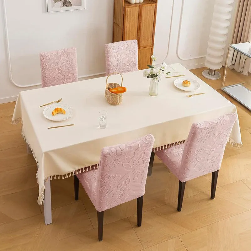 Serena Chair Cover (Soft Pink) - Set Of Four media 1