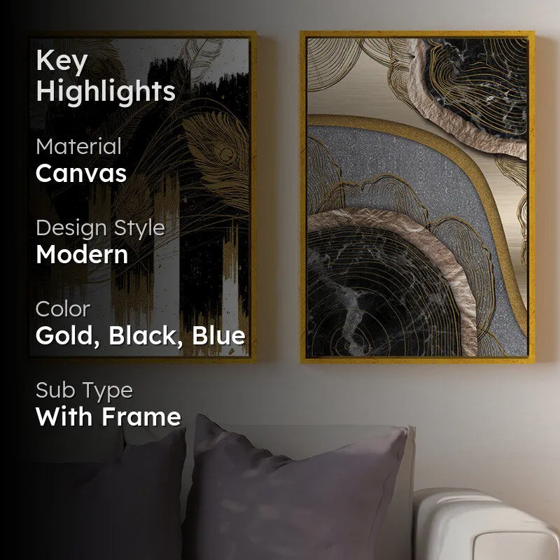 Fluid Forms Abstract Wall Art media 2