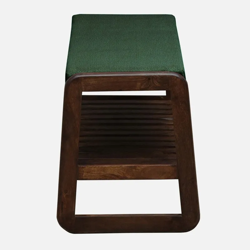 Tread Mango Wood Shoe Rack - Green media 6