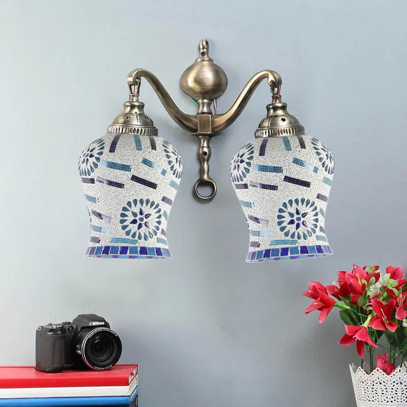 Twilight Metal Mosaic Wall Lamp media 3