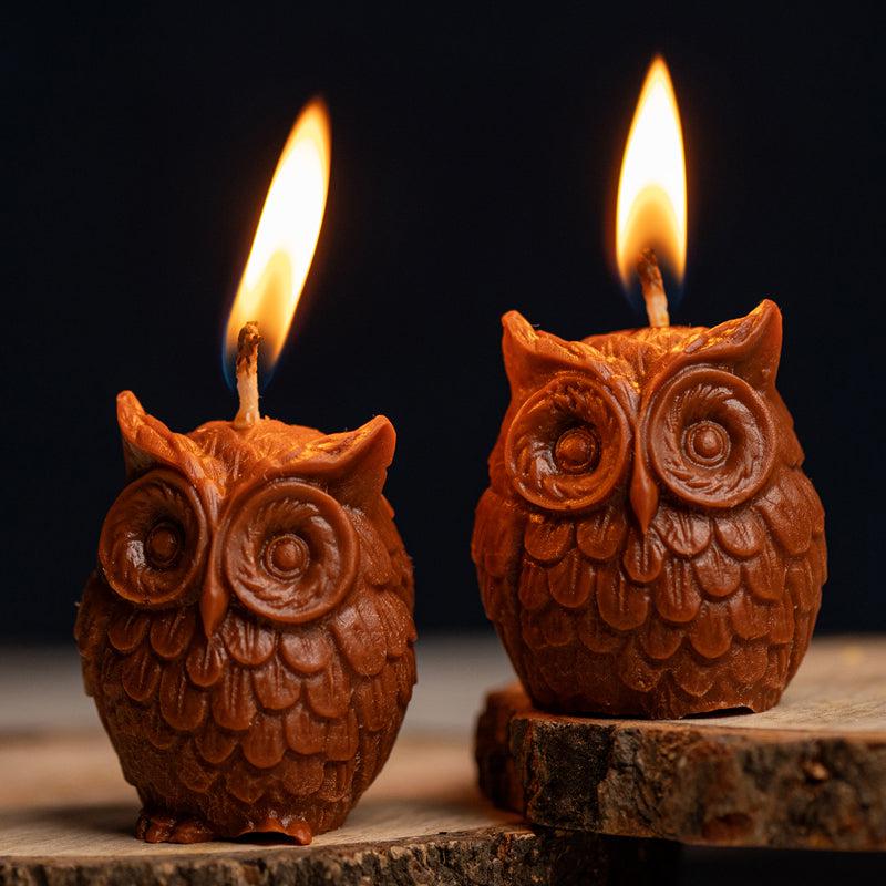 Owl Brood Coffee Scented Candle - Set Of Two media 3