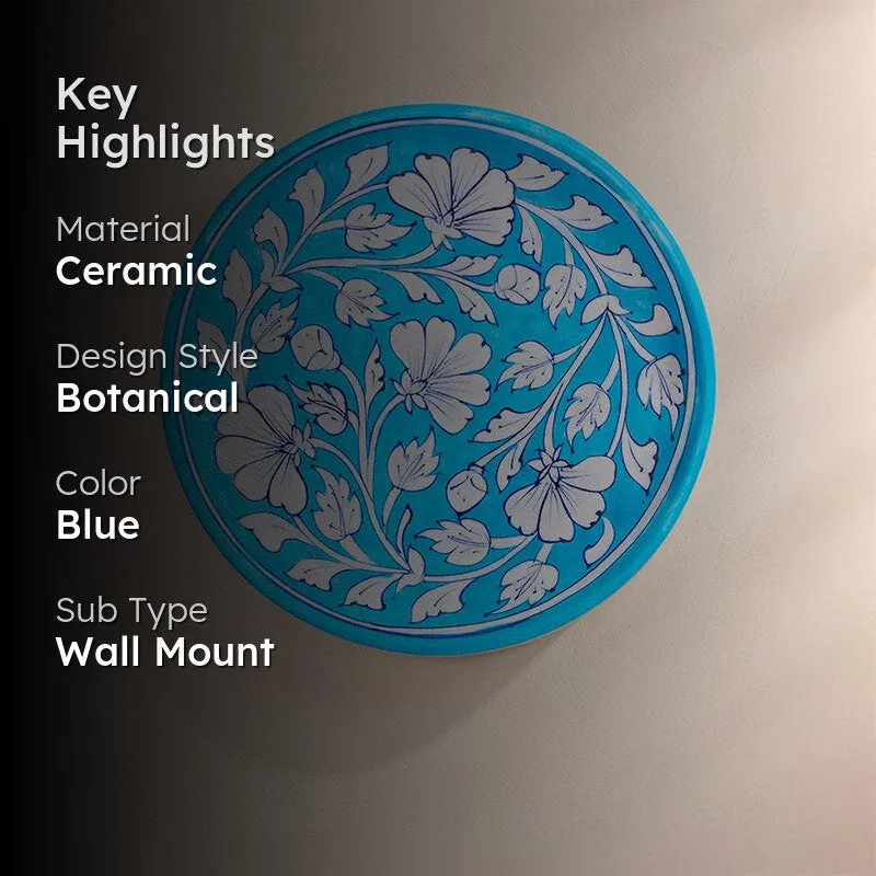 Bloom Vista Ceramic Wall Plate media 2