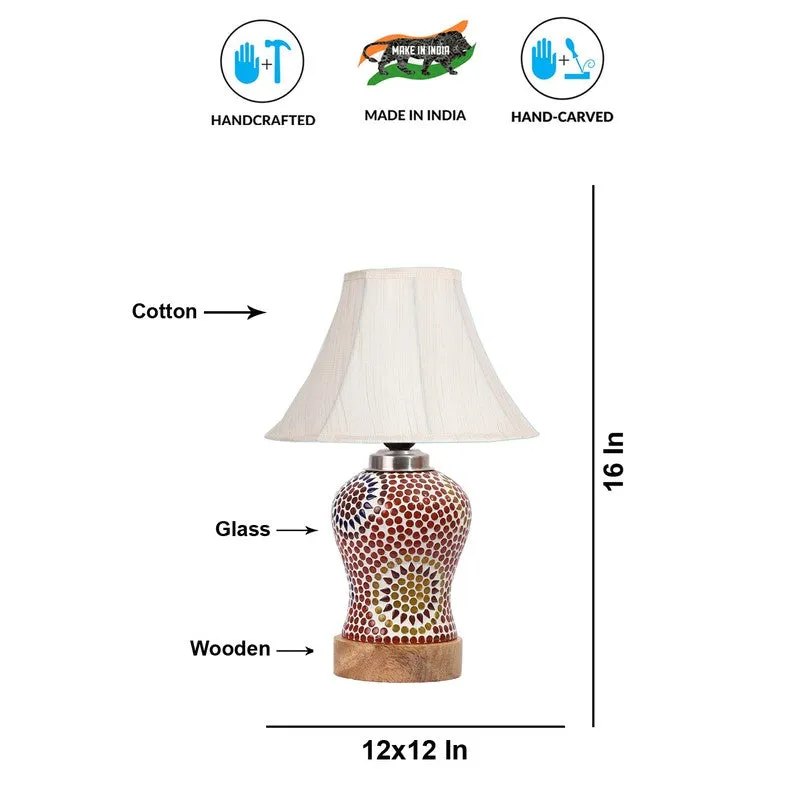 Terrava Wooden Table Lamp - Multicolor media 8