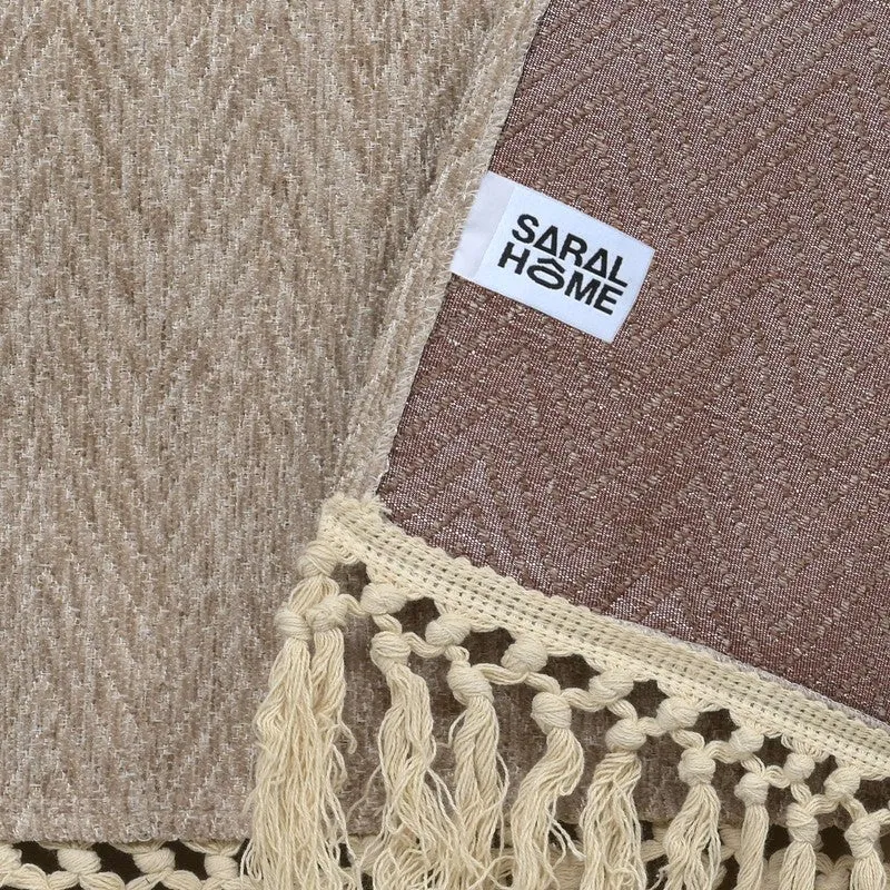 MonoMood Throw (Beige) - Set Of Two media 4