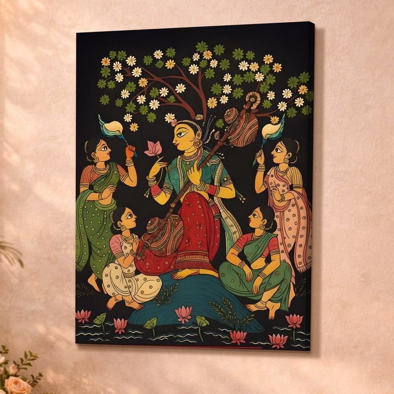 Royal Blossom Banquet Canvas Wall Art & Paintings media 4