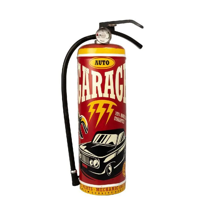 Auto Garage Extinguisher Metal Wall Accent media 4