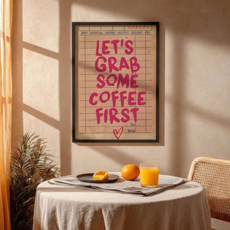 Grab&Go Archival Canvas Wall Art - Black media 4