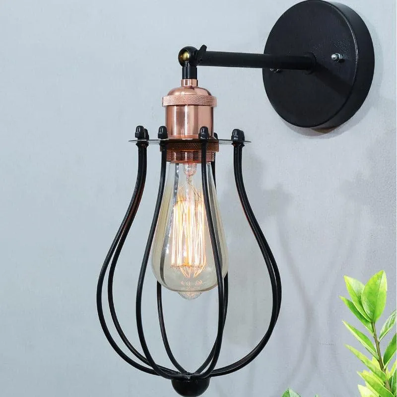 Poshell Metal Wall Lamp - Rose gold media 3