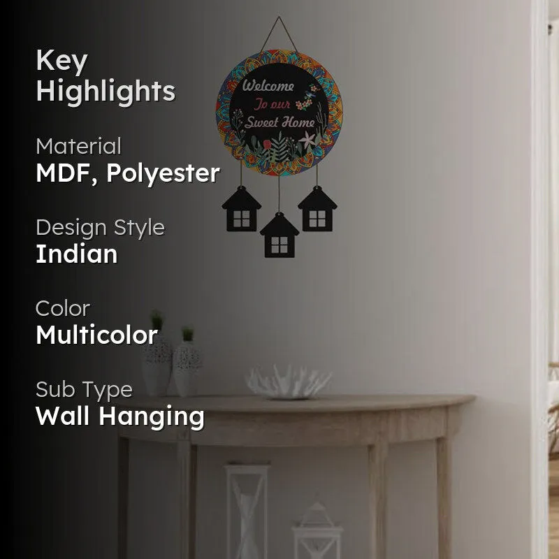 Welcome Home III Polyester & MDF Wall Hanging media 2