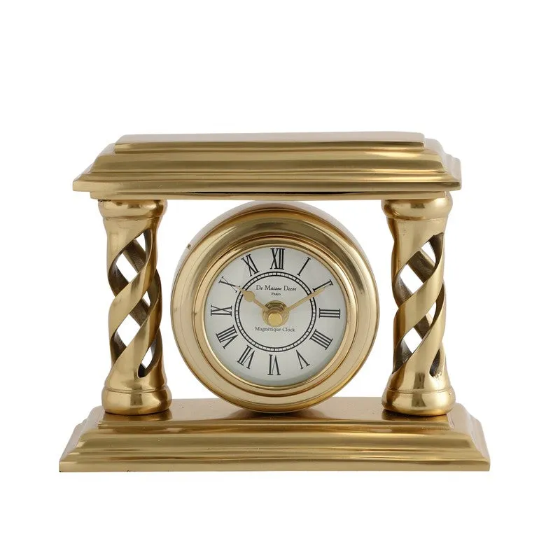Aegis Table Clock - Gold media 3