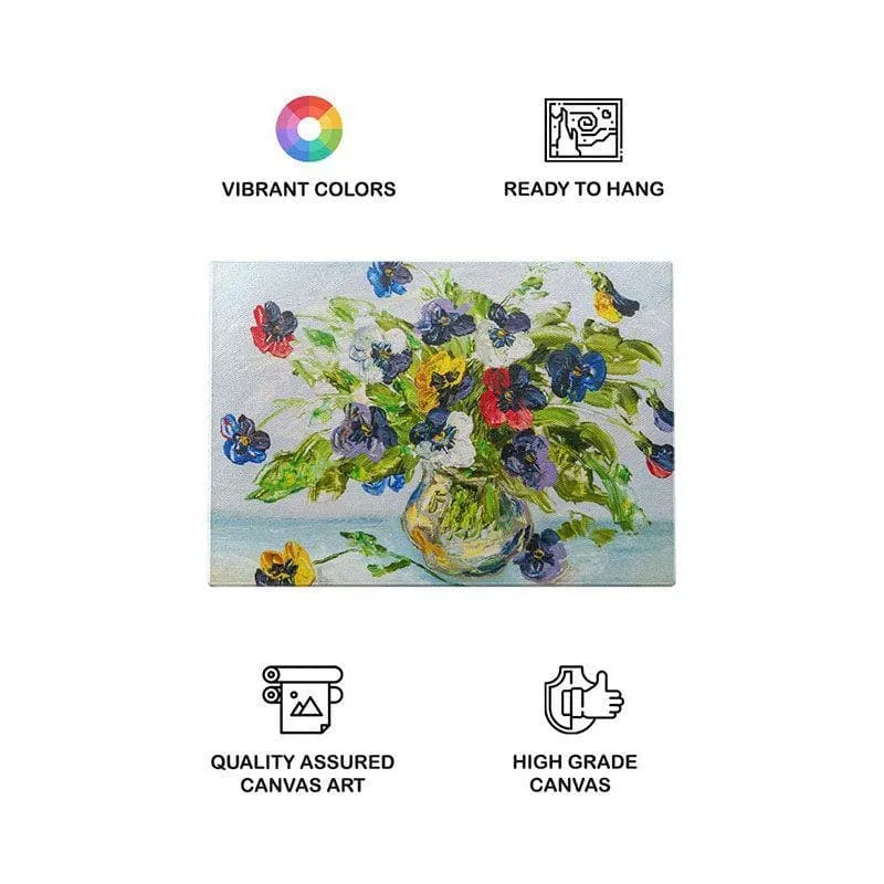 Picture Oil Paints Canvas Wall Painting - Gallery Wrap media 4