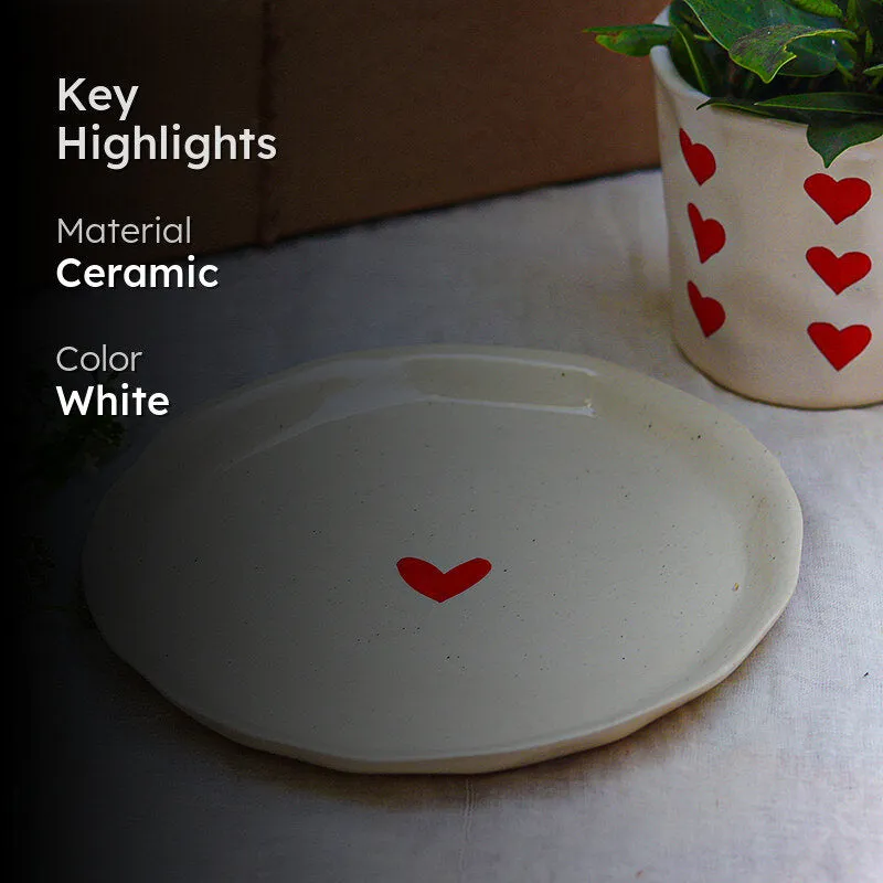 Chiara Ceramic Quarter Plate media 2