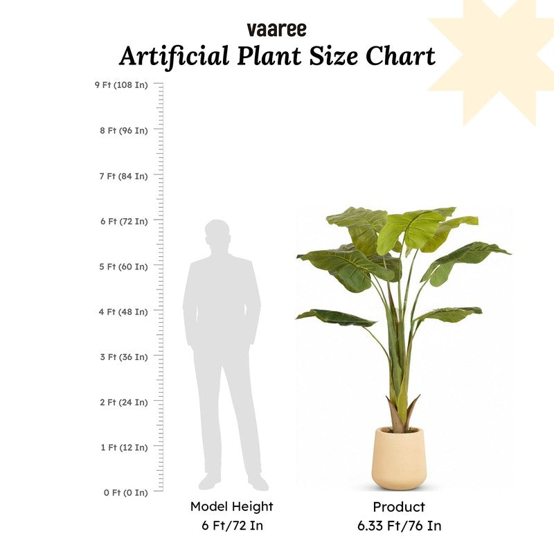 Artificial Philodendron Plant Without Pot - 3.6 Feet media 6