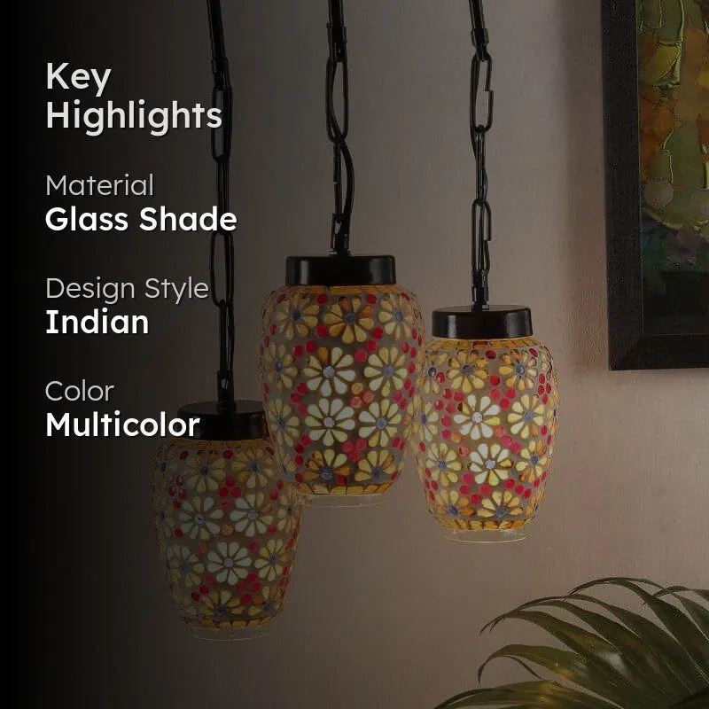 Chlory Floral Cluster Ceiling lamp media 2