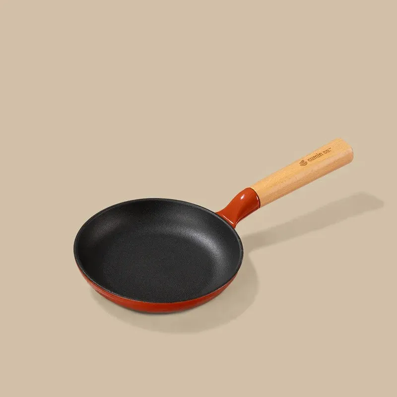 Cumin Co Enamel Cast Iron Frying Pan (Rust) - 750 mL media 4