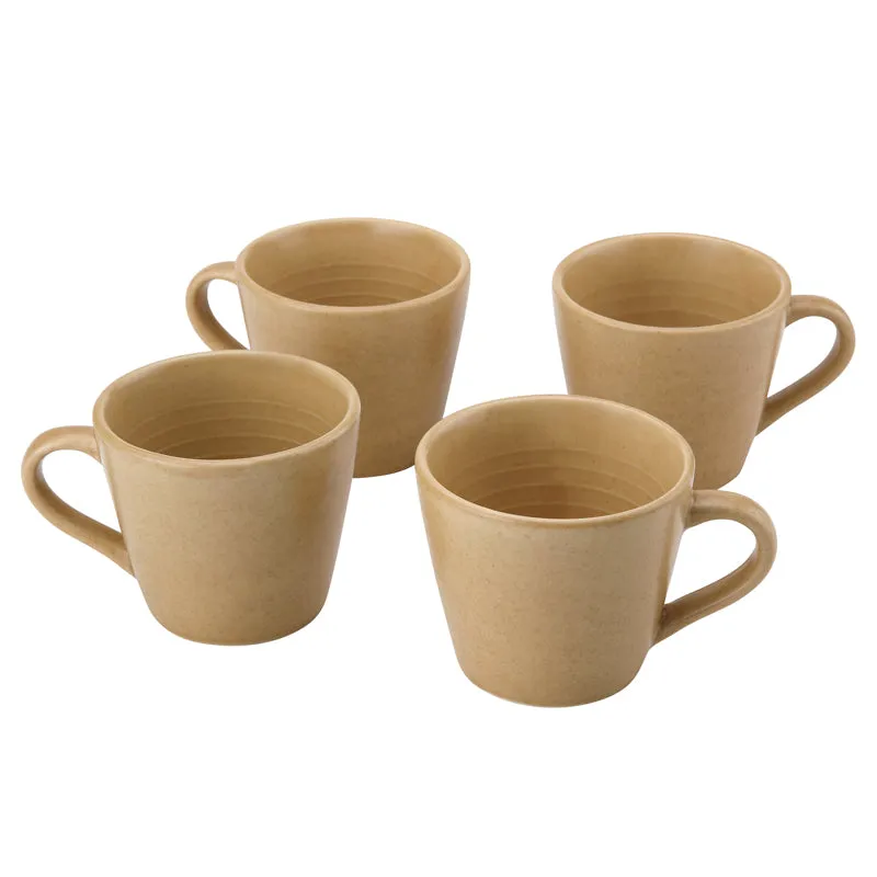 Tassa Ceramic Tea Cup (175 mL Each) - Set of Four media 4