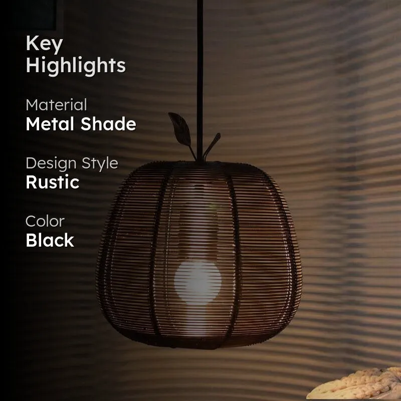 Apple Metal Ceiling Lamp media 2