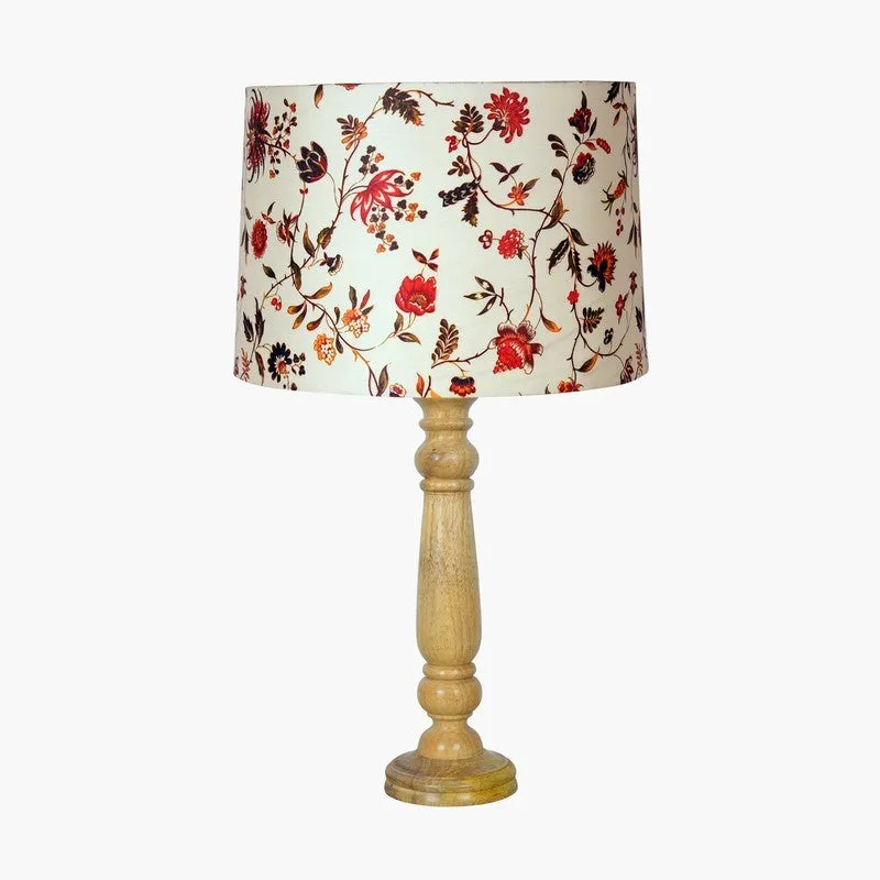 AuraGlow Versatile Wooden Table Lamp - Multicolor media 4