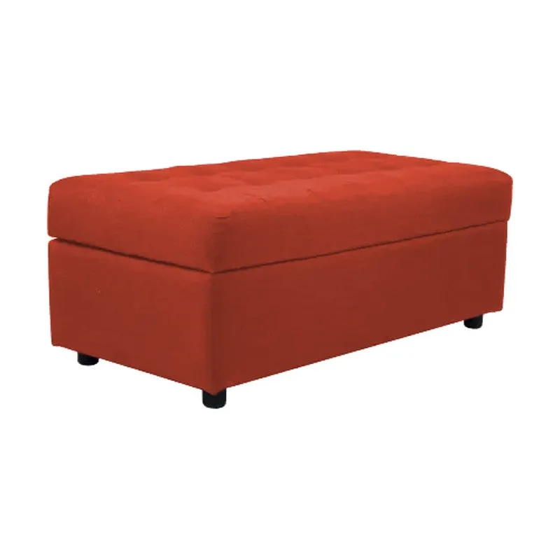 Zaviro Nuvia Ottoman - Orange media 5