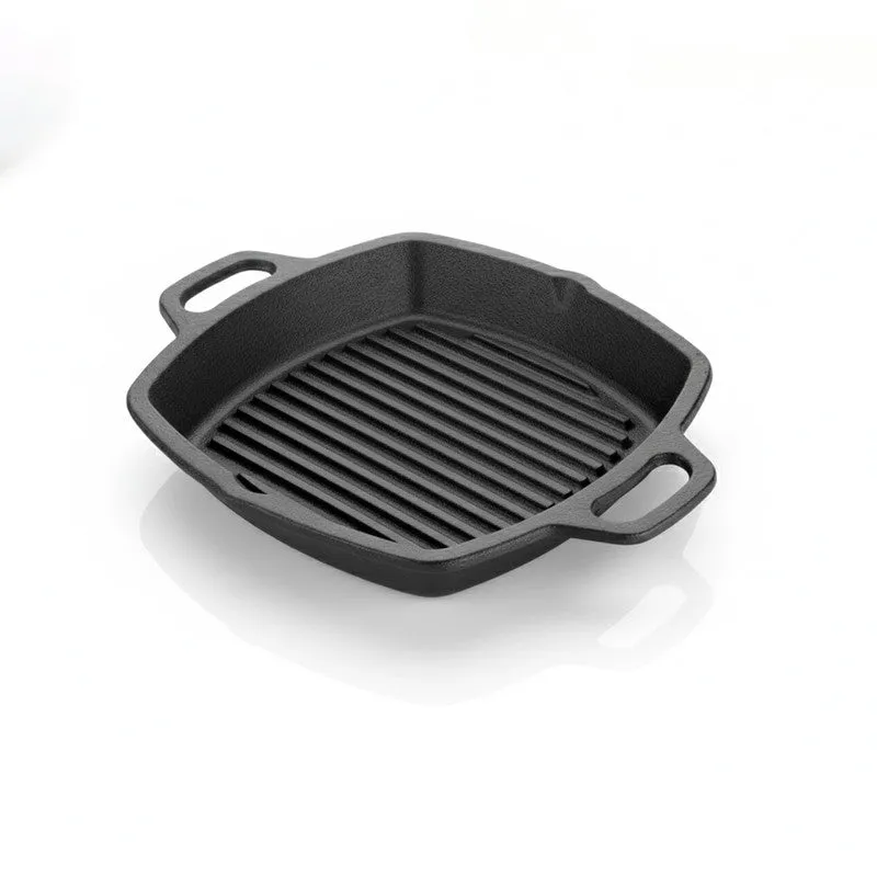 Quadro Double Handle Cast Iron Grill Pan media 4