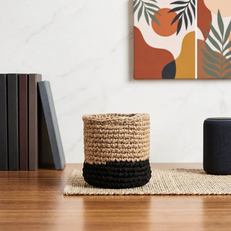 Serene Sanctuaries Jute Planter media 1